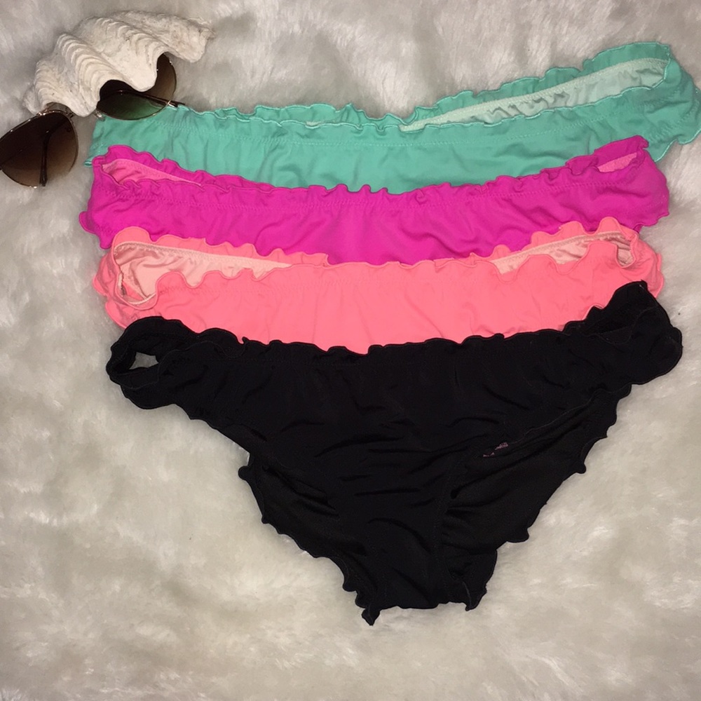 Vs bikini bottoms set of 4